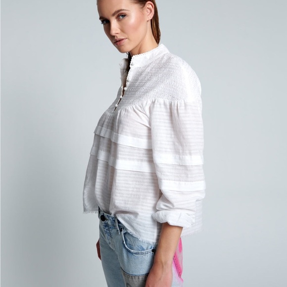 ONE TEA SPOON Desert Angel Longsleeve Top - White EXTRA SMALL NWT - Picture 2 of 9